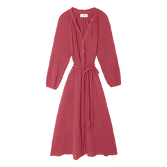 Xirena - Andrea Pamuk, vestido de gasa | Rojo