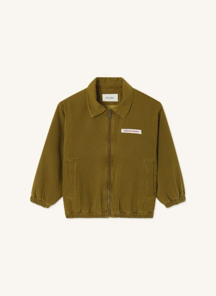 American Vintage - Chaqueta Lycaz con cremallera | Verde