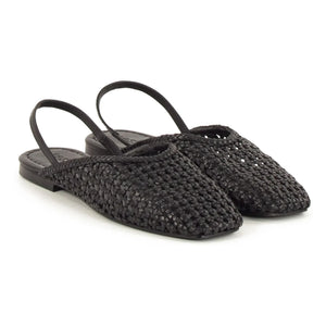 Sessùn - Sandalias de piel Vana | Negro