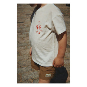 Konges Sløjd - Camiseta de algodón orgánico Era Duck | Blanca