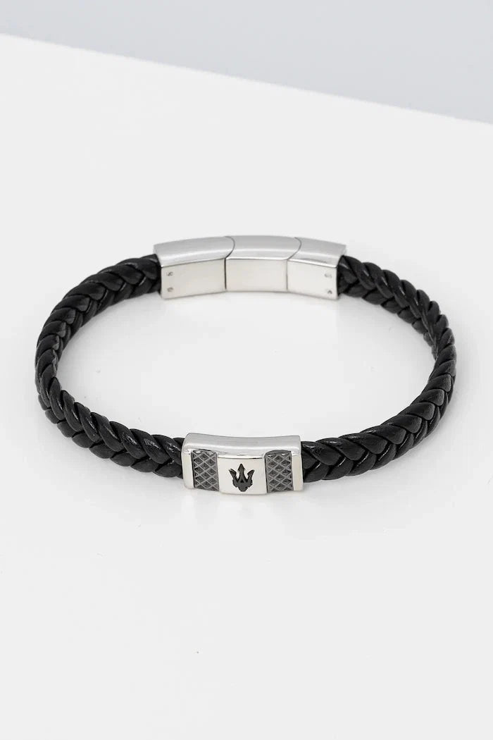Pulsera de cuero Maserati