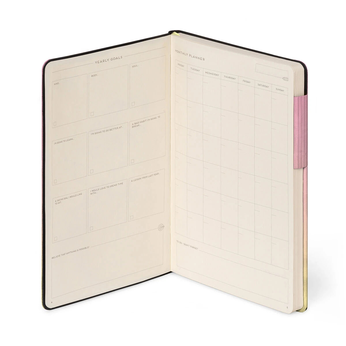 Legami - Cuaderno con Páginas en Blanco y Funda Suave - Sunrise Lover - Mi Cuaderno