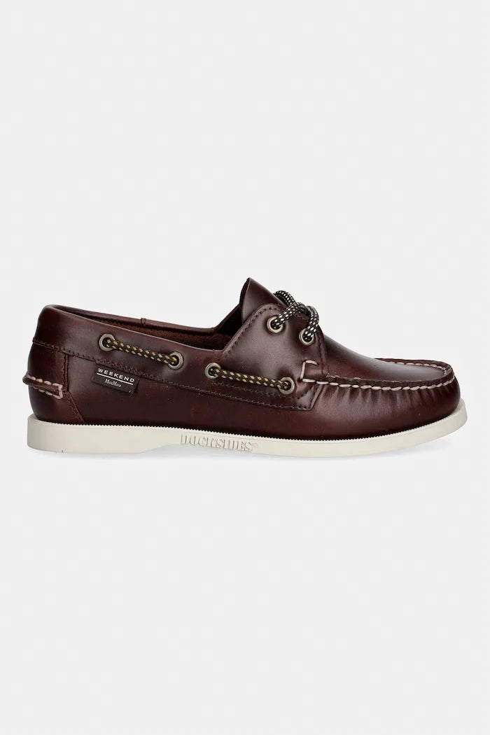 Zapatos de medio punto de cuero Weekend Max Mara Wkadockside2