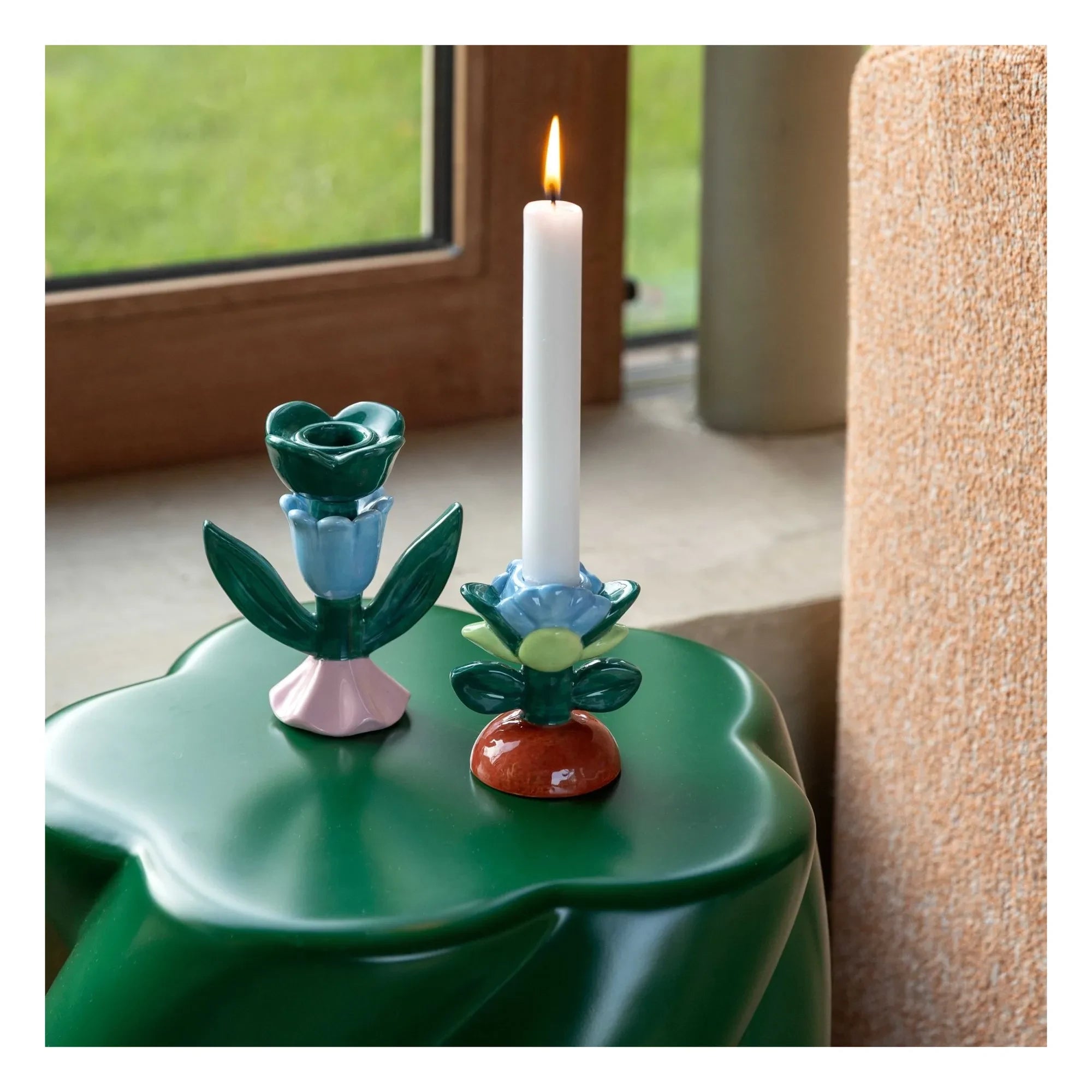 &Klevering - Candelabro Blume | Verde