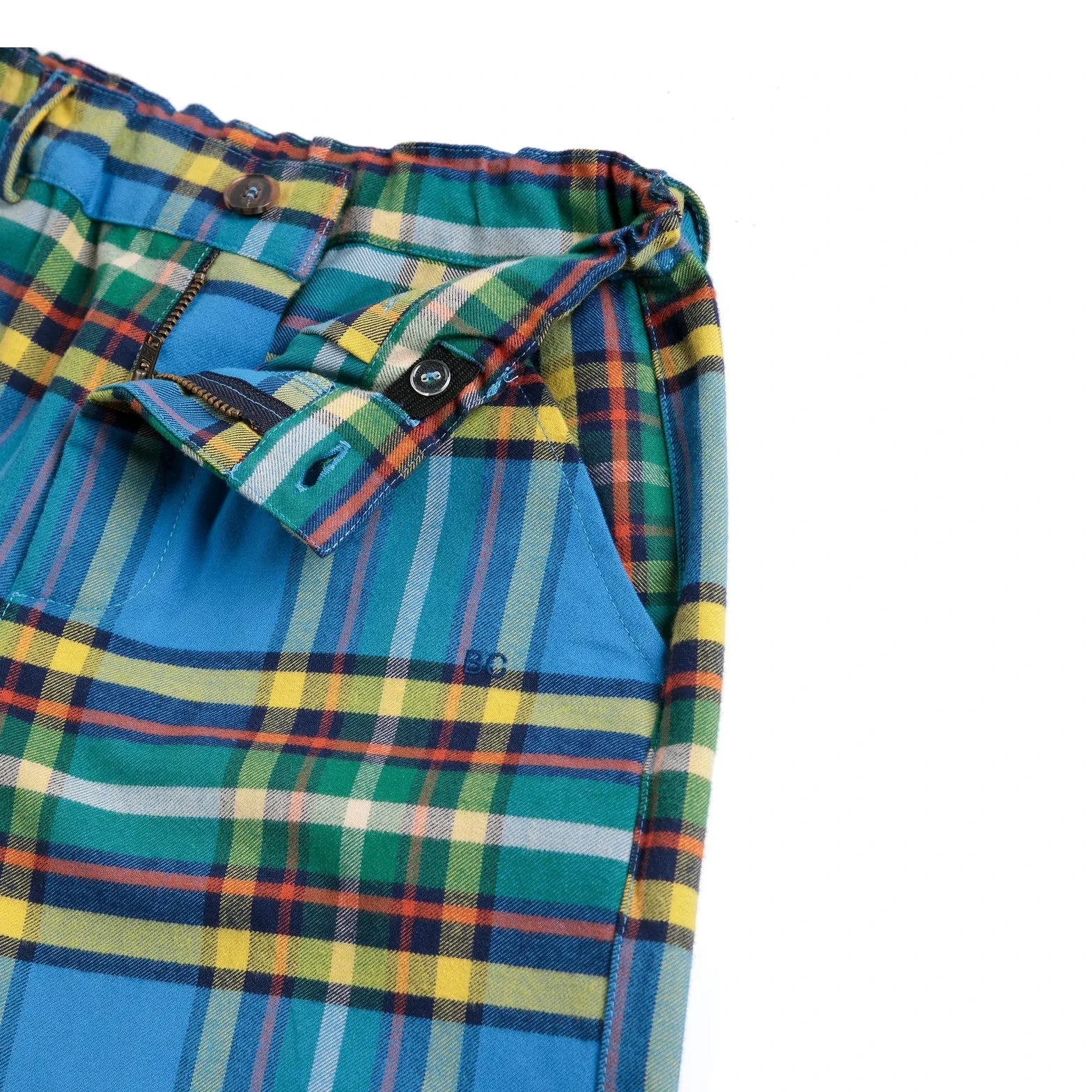 Bobo Choses - Mavi Tartan Pantolon