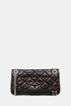 Bolso de piel ZADIG&VOLTAIRE ROCK II VINTAGE MONOGRAM