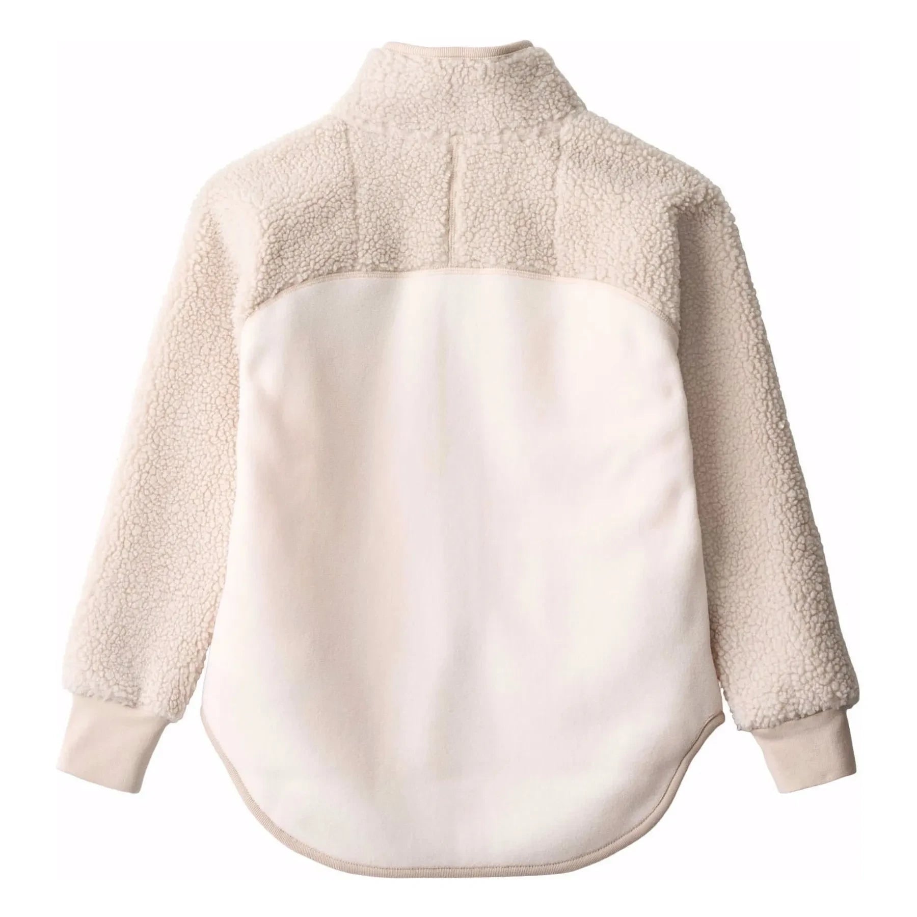 Molo - Ulani Combi Fleece Fermuarlı Sweatshirt Geri Dönüştürülmüş Lifler | Krem
