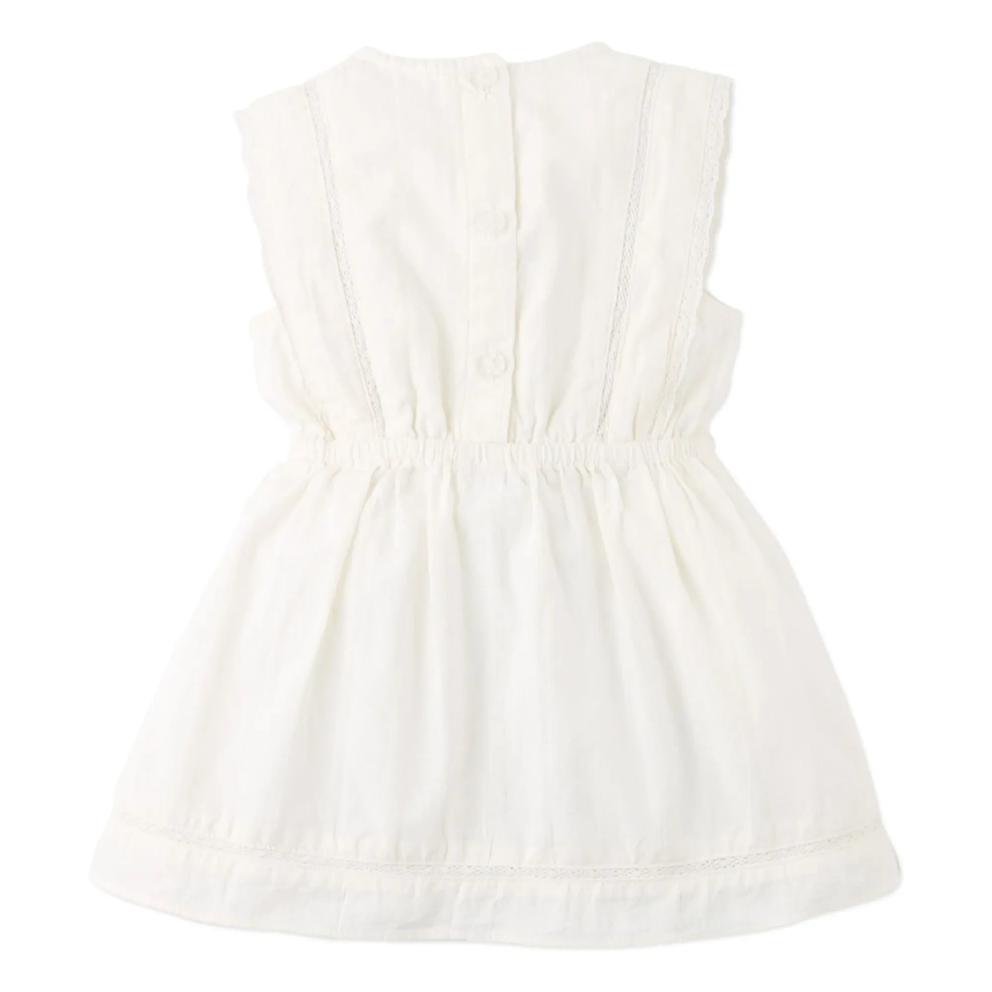 Gingersnaps - Vestido bordado Charlee | Blanco