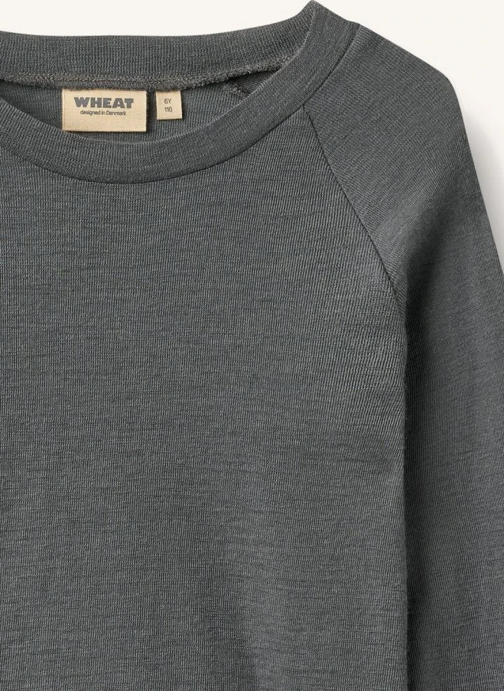 Wheat - Camiseta Maane de lana merino | Marrón