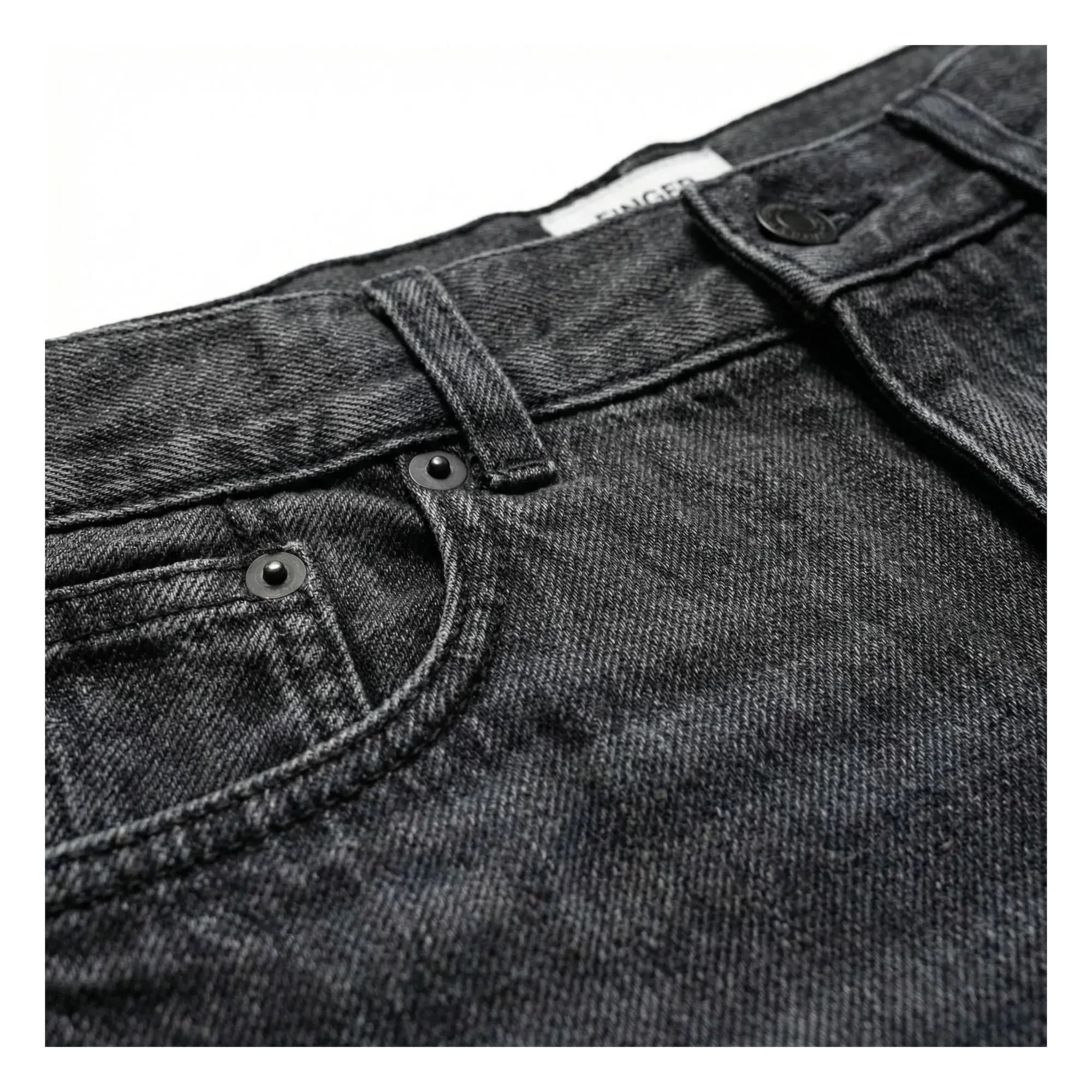 Finger in the nose - Shorts vaqueros Eva | Gris vaquero