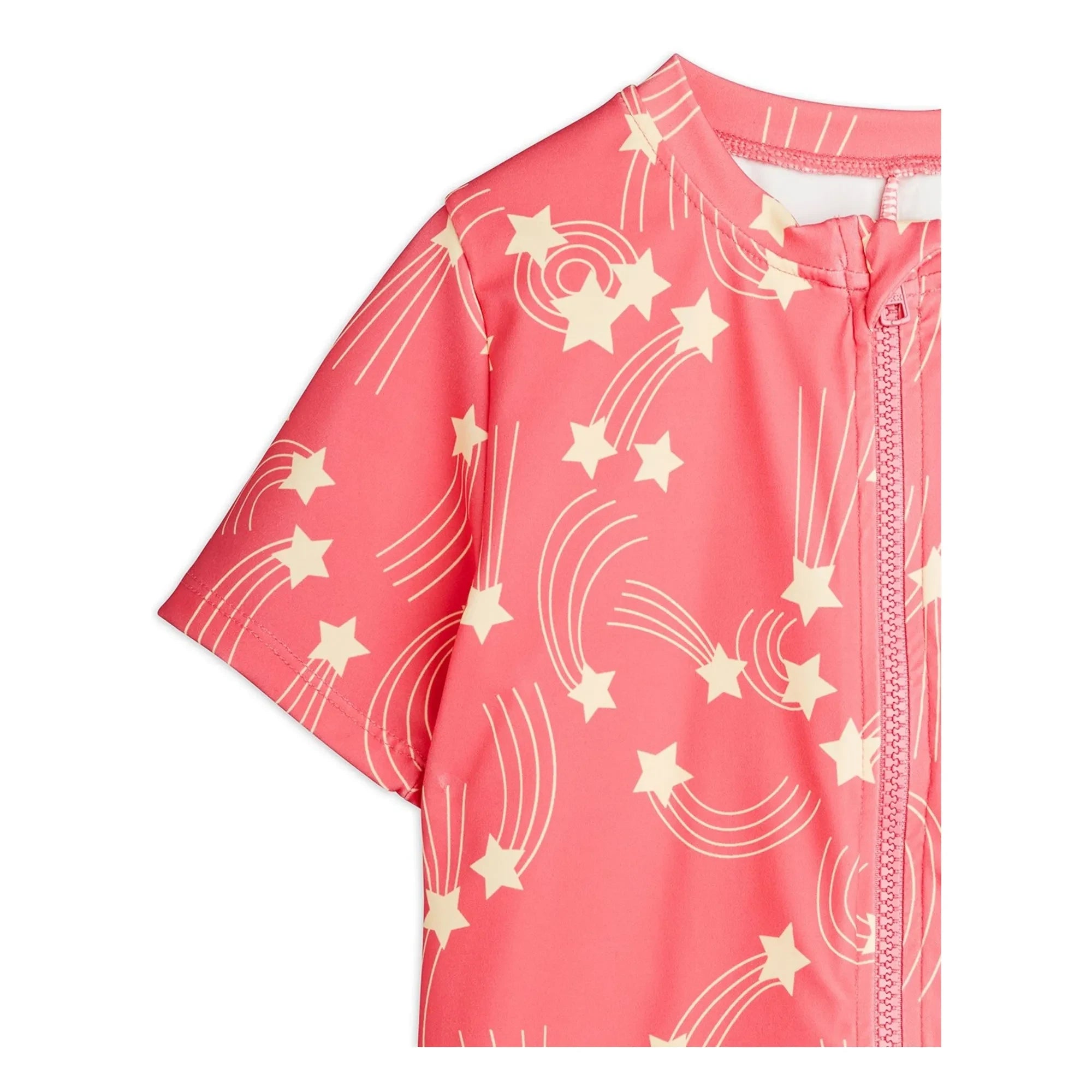 Mini Rodini - Bañador con protección UV de fibra reciclada Etoiles | Rosa