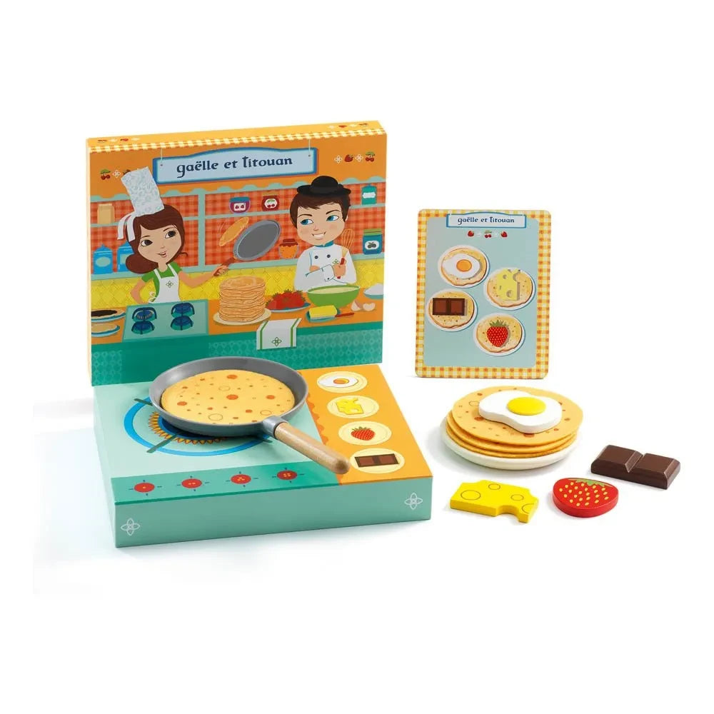 Djeco - Juego de crepes de Gaëlle y Titouan