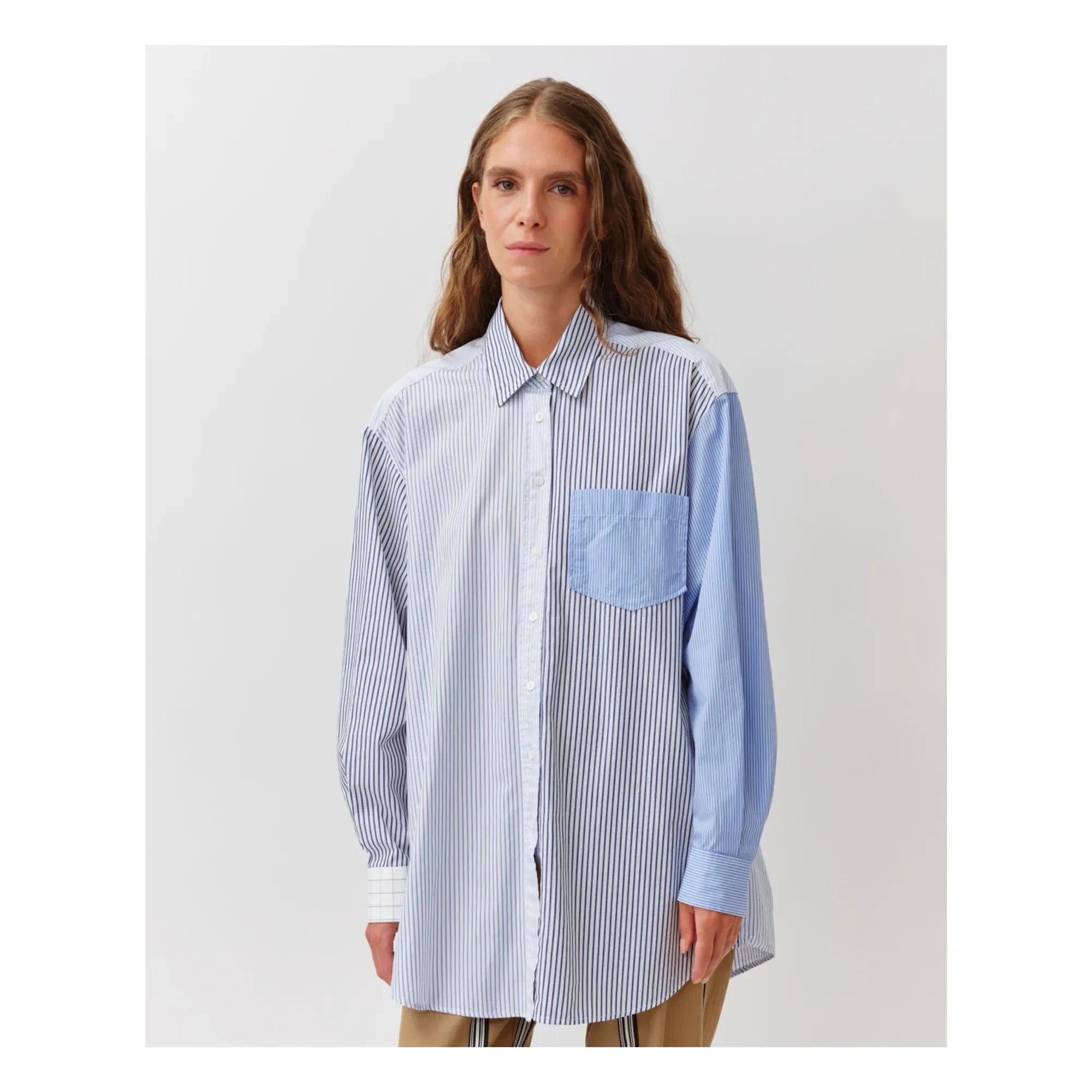 Diega - Camisa Camela | Azul