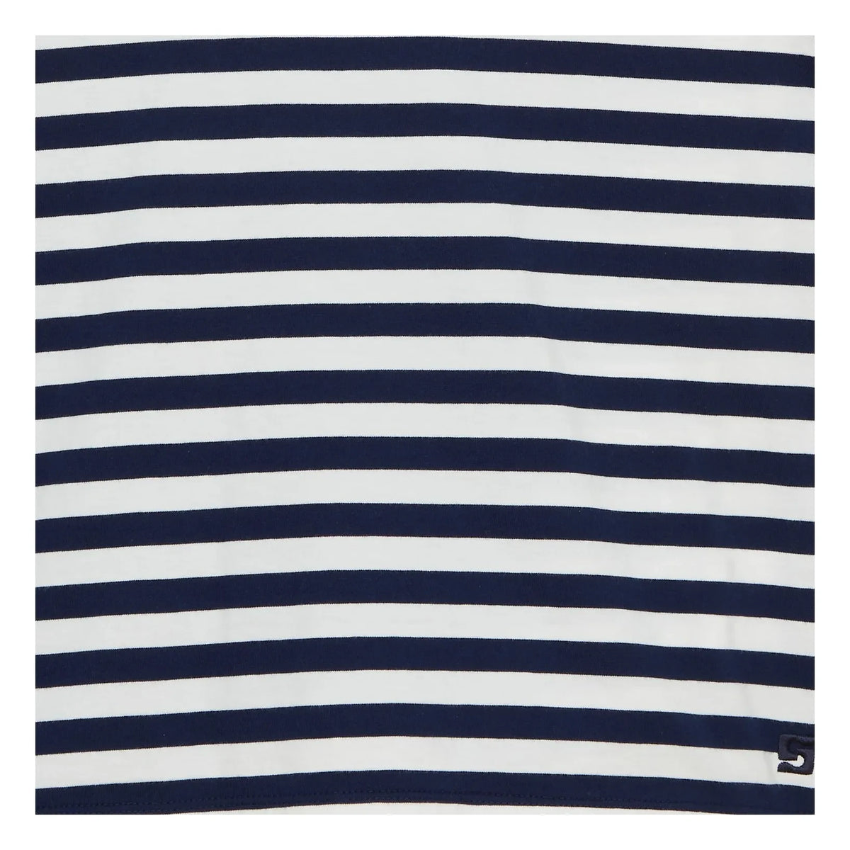 Smallable Kid - Camiseta de algodón orgánico a rayas Nils | Azul negro