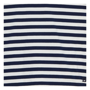 Smallable Kid - Camiseta de algodón orgánico a rayas Nils | Azul negro