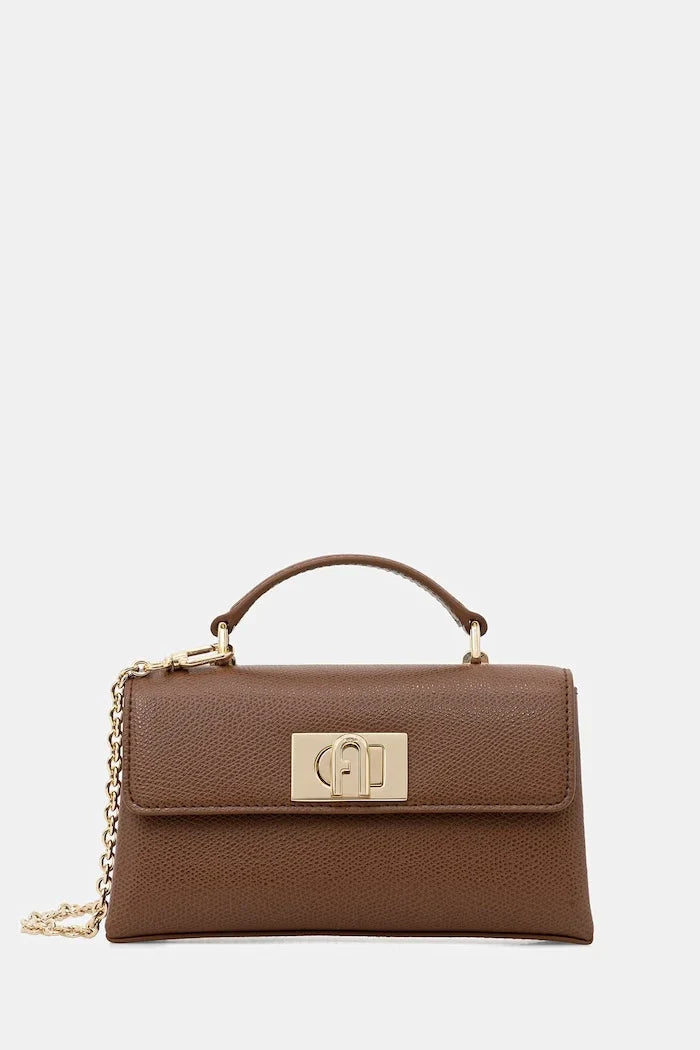 Bolso cruzado de cuero Furla para mujer