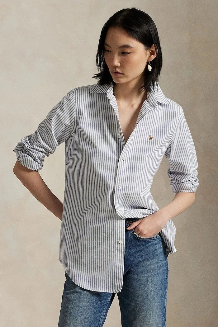 Camisa Polo Ralph Lauren de Algodón Elastano para Mujer