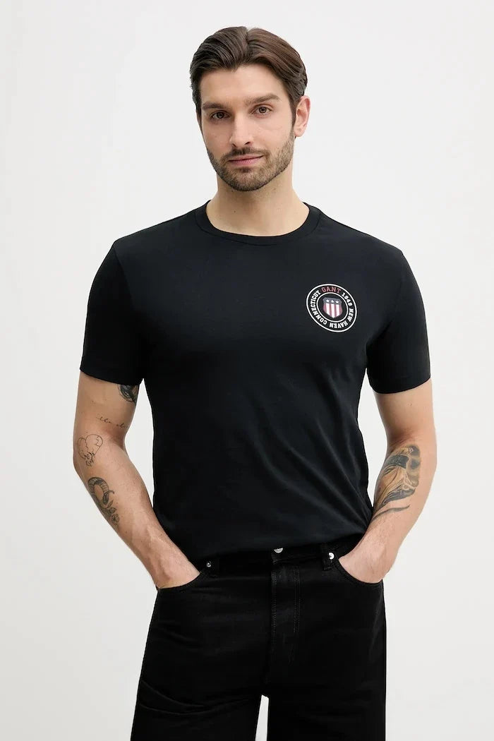 Camiseta de algodón Gant