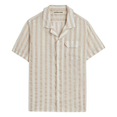 Homecore - Camisa de rayas Lotie | Beige