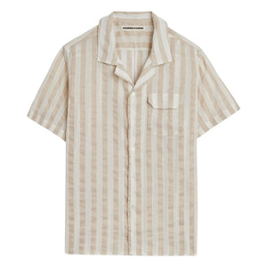 Homecore - Camisa de rayas Lotie | Beige