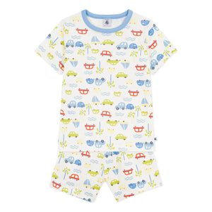 Petit Bateau - Pantalones cortos de pijama | Blanco