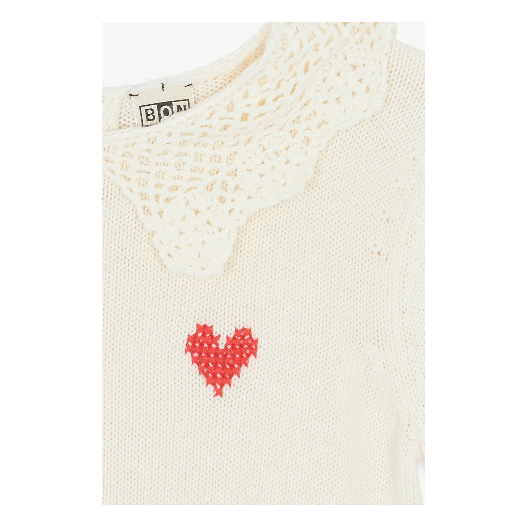 Bonton - Jersey Claudine de Manga Corta Niko | Crudo