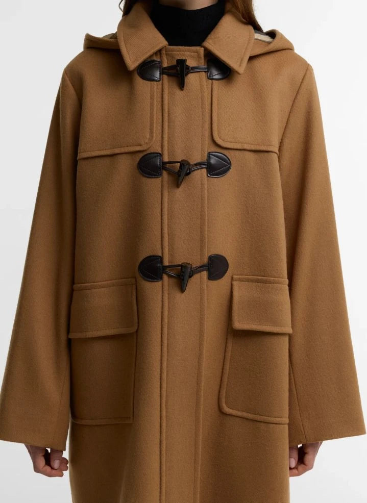 Barbour - Melody Chaqueta Duffle de Lana | Beige