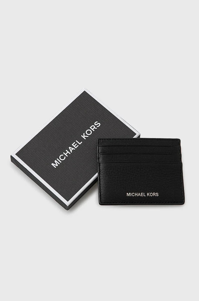 Tarjetero de cuero Michael Kors