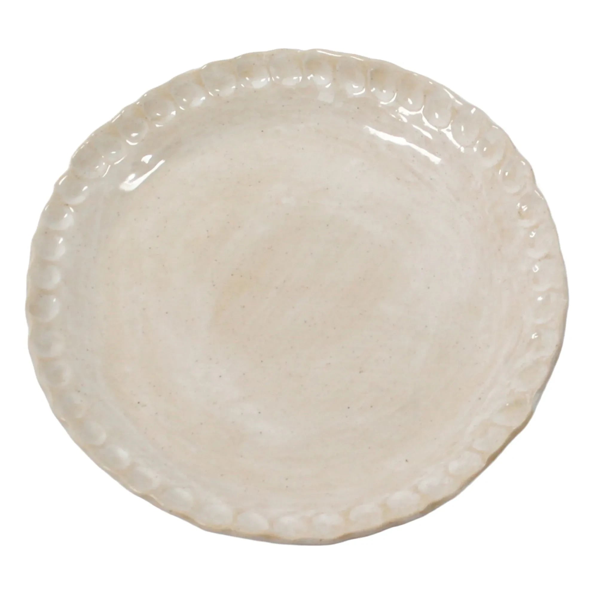 Olsson & Jensen - Platos de postre Florence Ø24 cm - Set de 4 | Crema