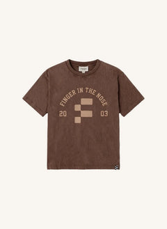 Finger in the nose - King Finger 2003 Camiseta de Algodón Orgánico | Chocolate