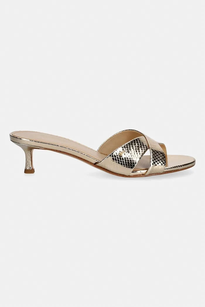 Chancla de piel Michael Michael Kors Cassidy Kitten