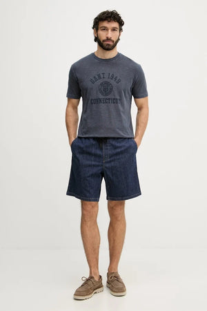 Camiseta de algodón para hombre Gant