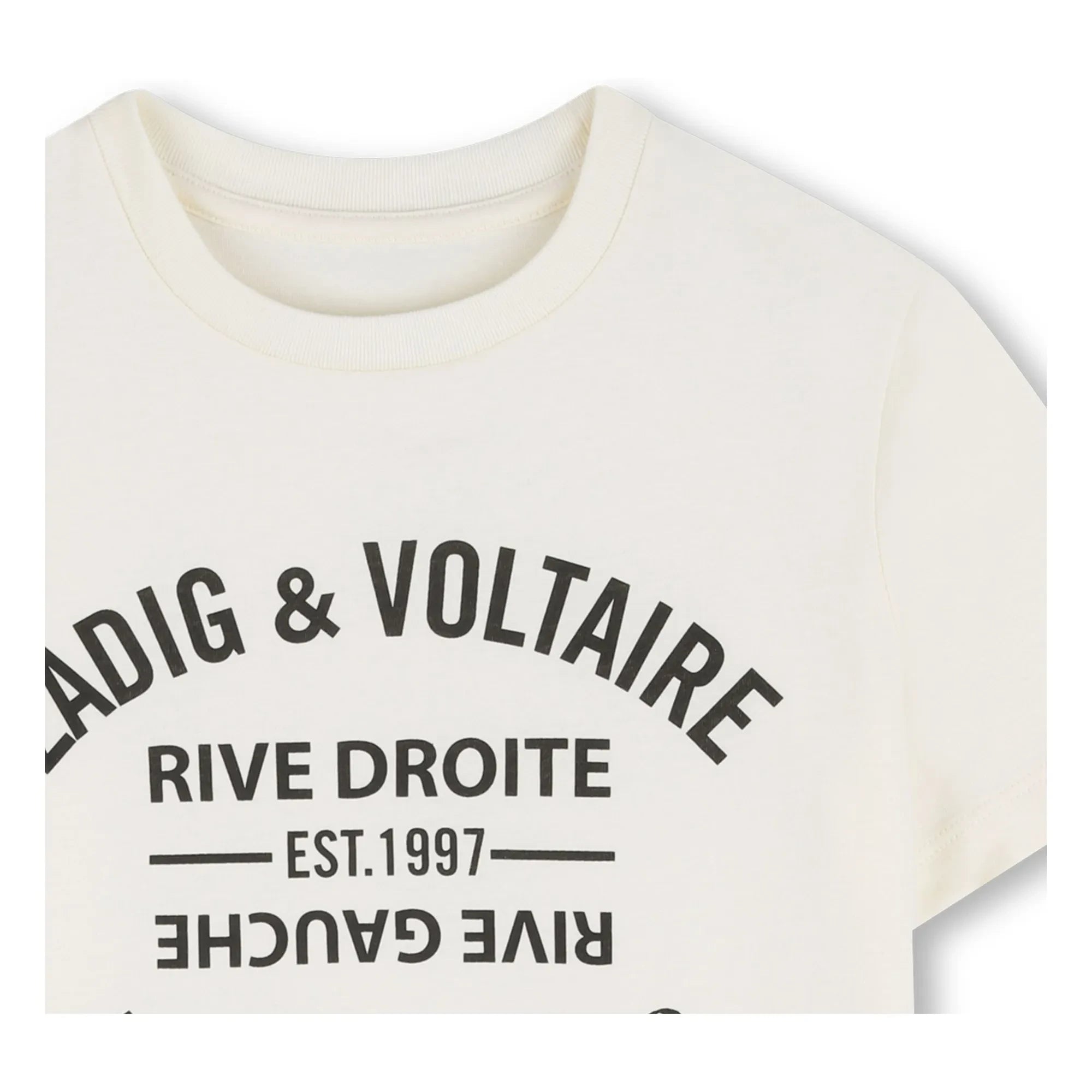 Zadig & Voltaire - Camiseta Logo Art Is Truth | Crudo