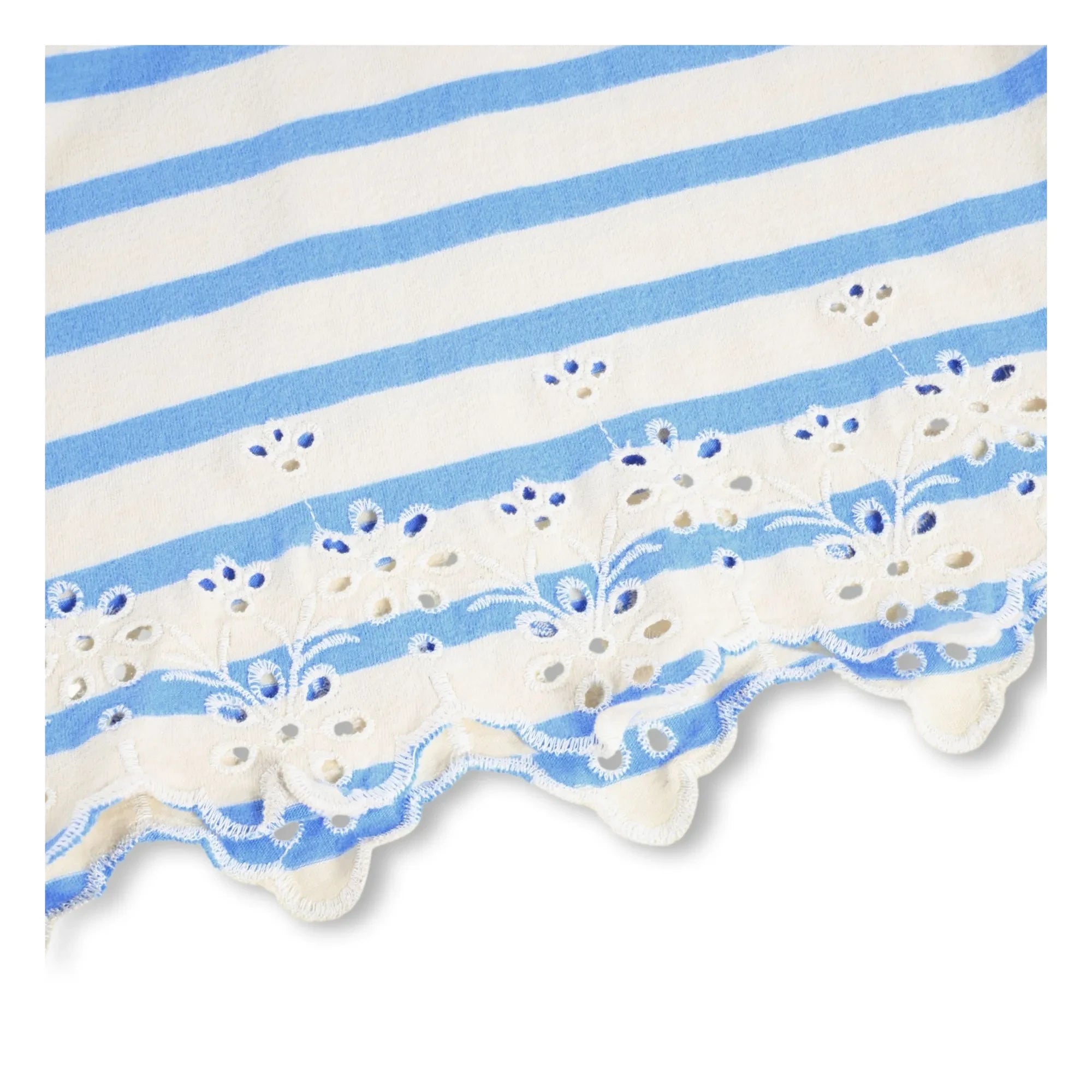 Molo - Vestido de Cerezas a Rayas | Azul