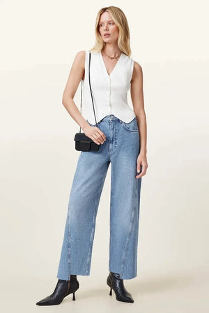 Top de viscosa AllSaints para mujer