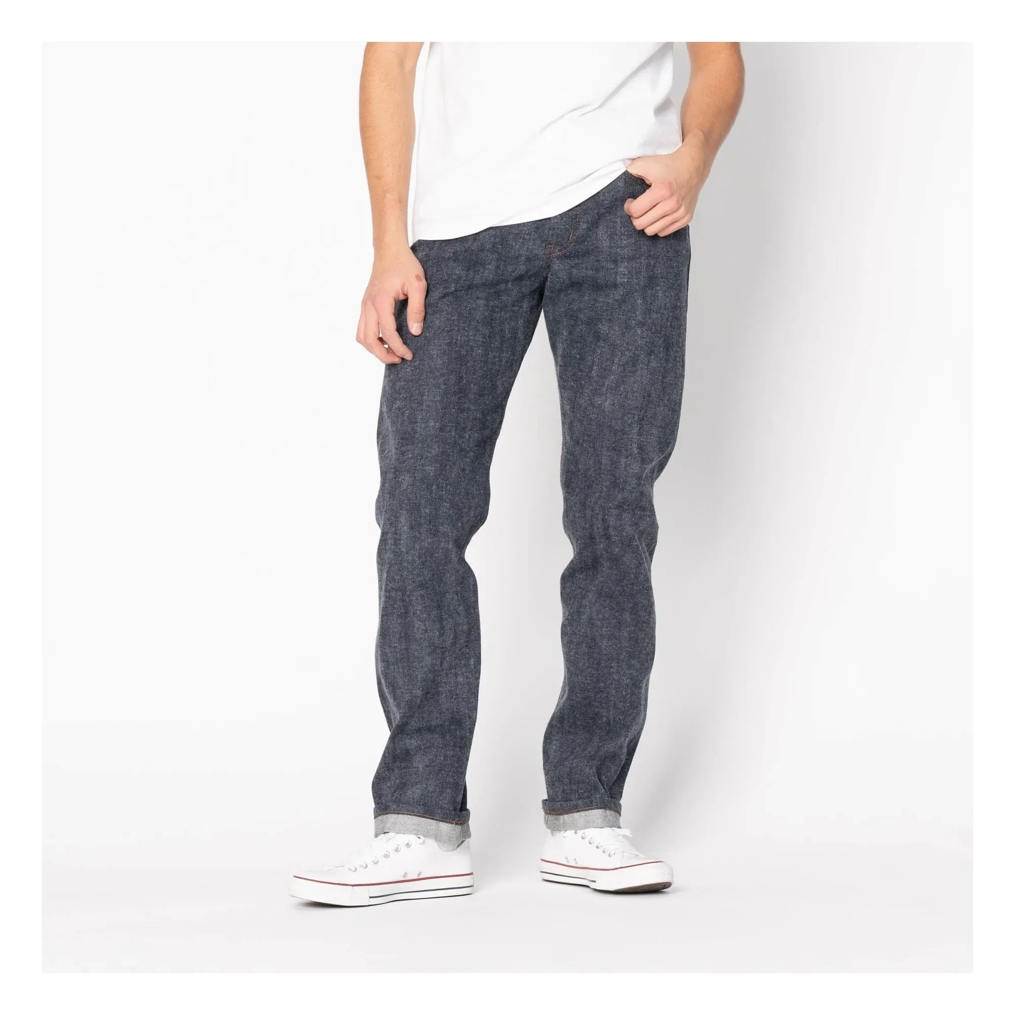 Naked & Famous - Jean Weird Guy Max Brush Selvedge | Índigo