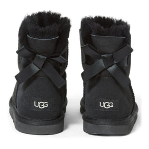 UGG - Botines Mini Bailey Bow II | Negro