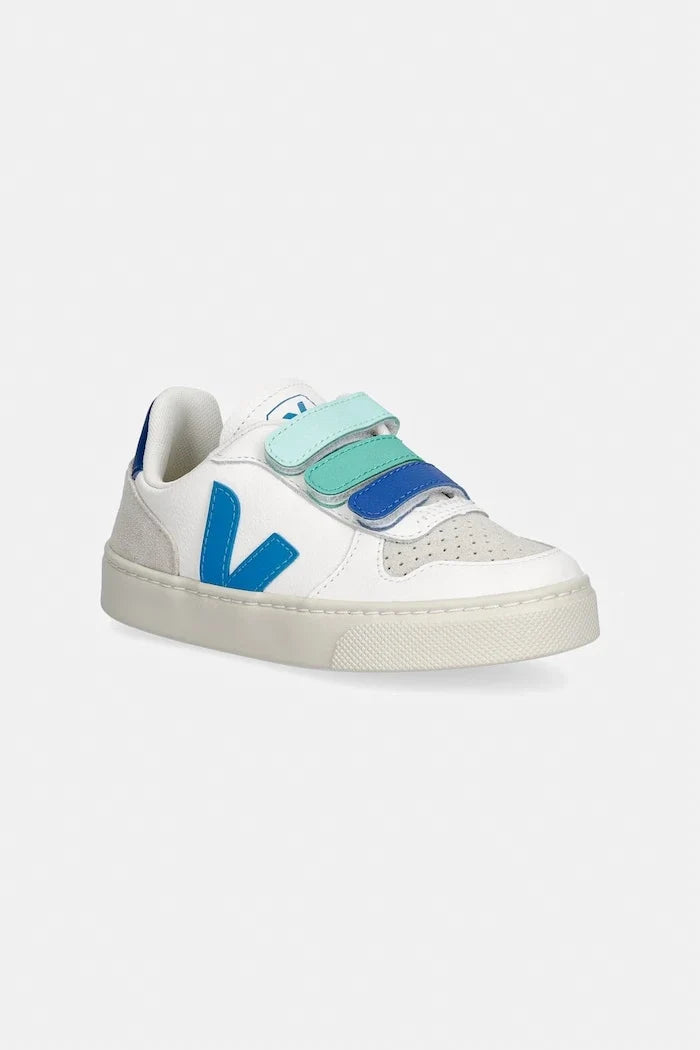 Zapatillas deportivas de piel Veja Small V-10 para niños