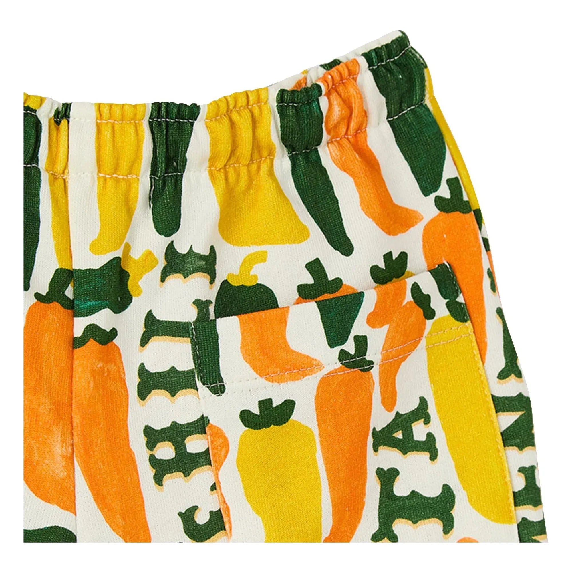Fabula - Pantalones cortos de felpa Peppers | Amarillo