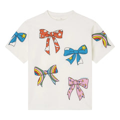 Stella McCartney Kids - Camiseta Knot | Marfil