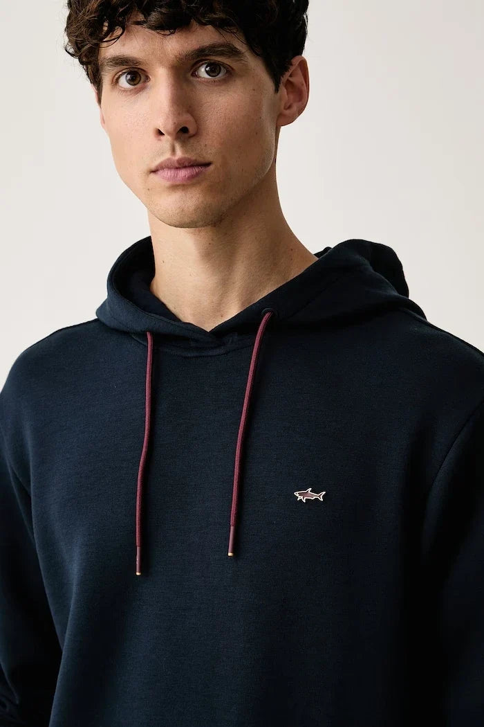Sudadera con capucha de mezcla modal para hombre Paul&Shark