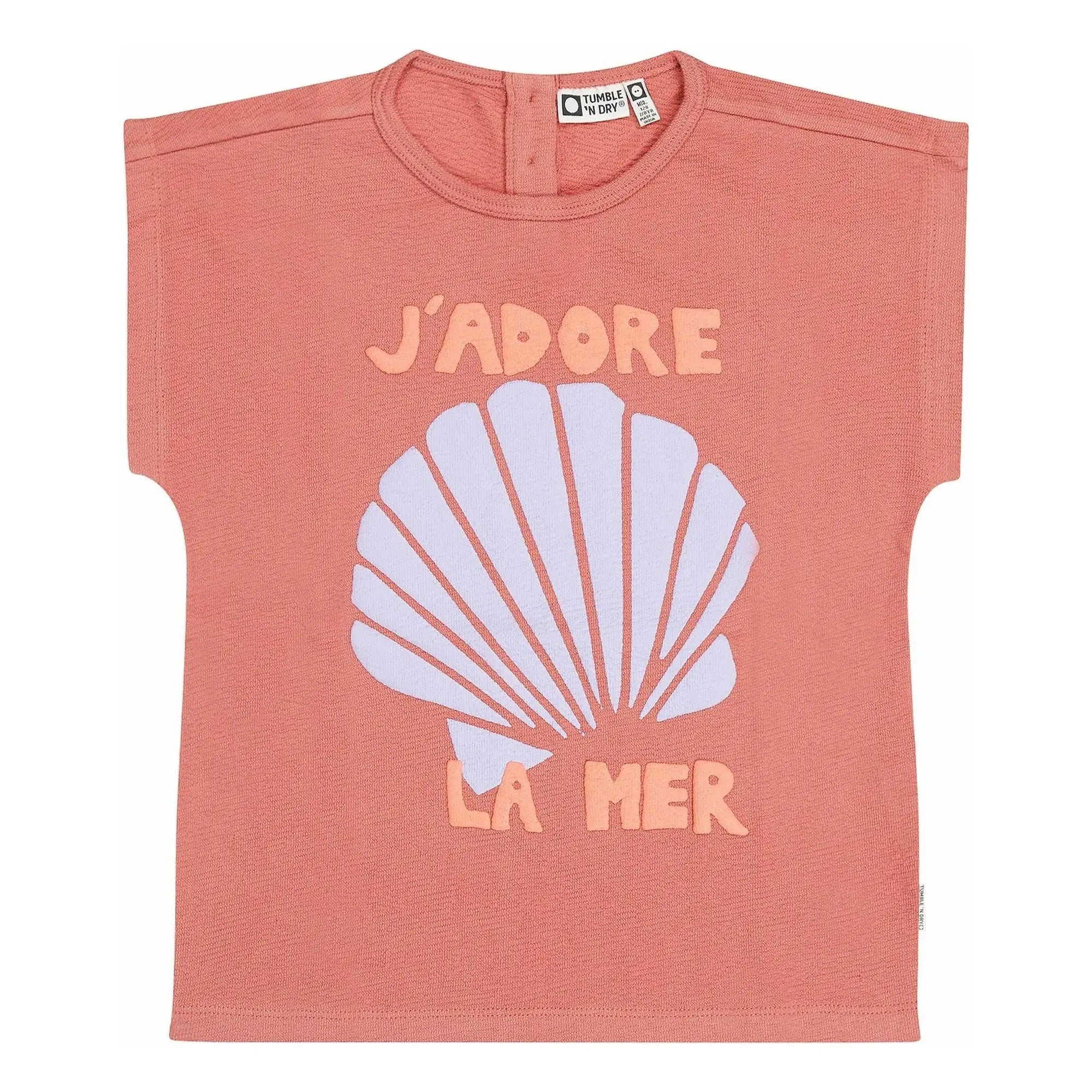 Tumble N'Dry - Camiseta Pesca de algodón orgánico | Terracota