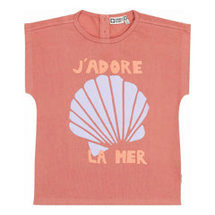 Tumble N'Dry - Camiseta Pesca de algodón orgánico | Terracota