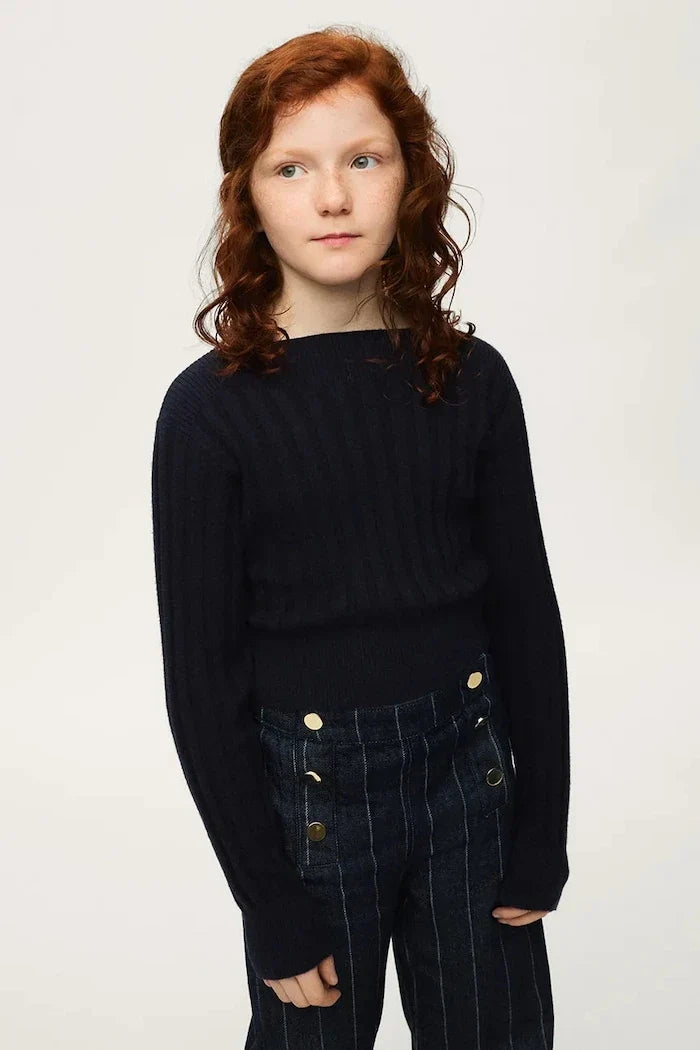 Blusa Mayoral de manga larga viscosa para niñas