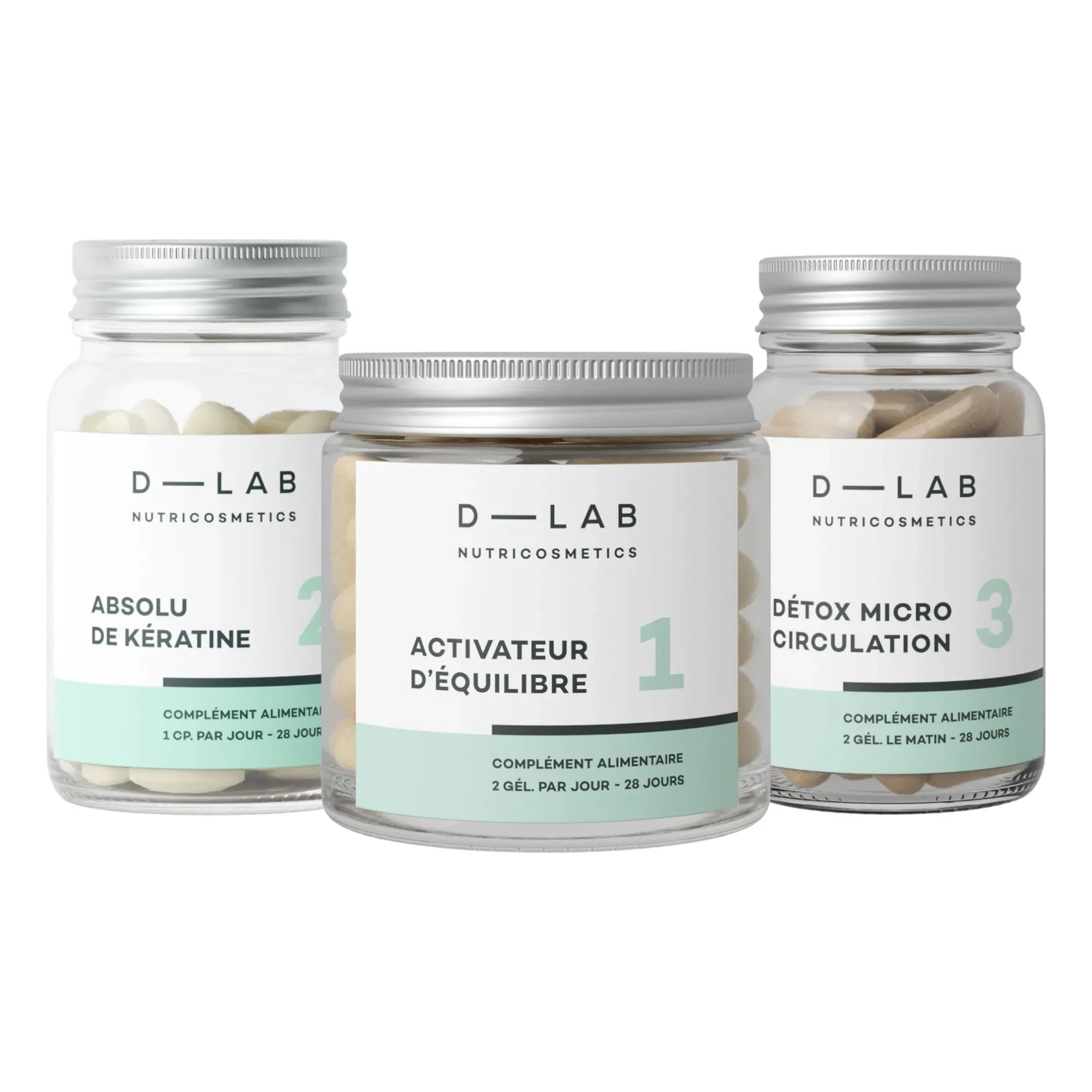 D-LAB NUTRICOSMETICS - Kapiller Kitle Programı - 1 Ay