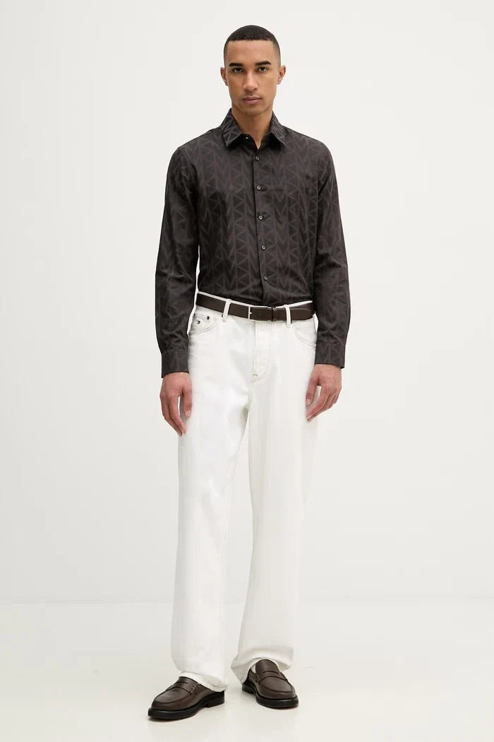 Camisa de algodón Michael Kors para hombre