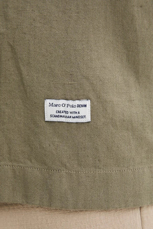 Camisa de lino para hombre Marc O'Polo