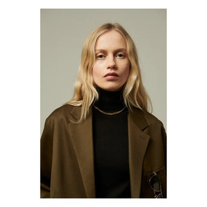 BELLEPIECE - Bronz Londra Yün Ceket