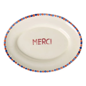 Rice - Plato de cerámica Merci | Crudo