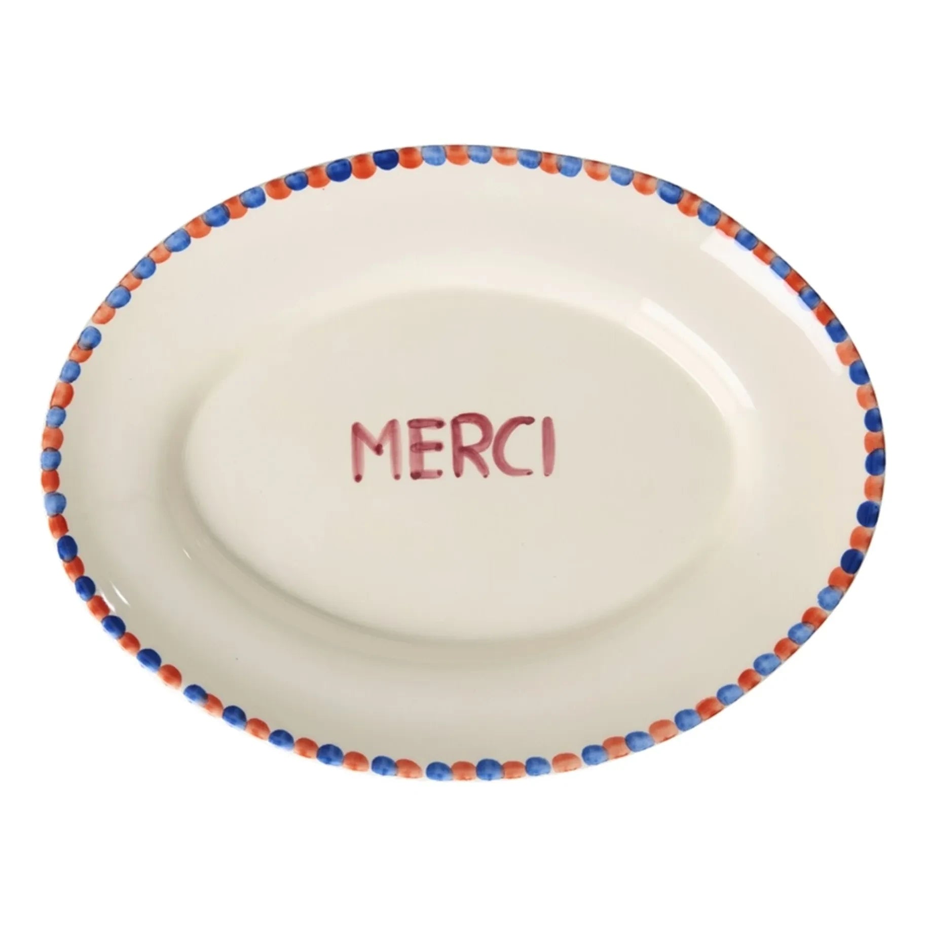 Rice - Plato de cerámica Merci | Crudo